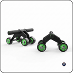💪 4-Wheel Push-Up Roller – Ghar Par Chest, Arms Aur Upper Body Workout Ke Liye