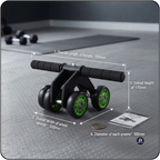 💪 4-Wheel Push-Up Roller – Ghar Par Chest, Arms Aur Upper Body Workout Ke Liye