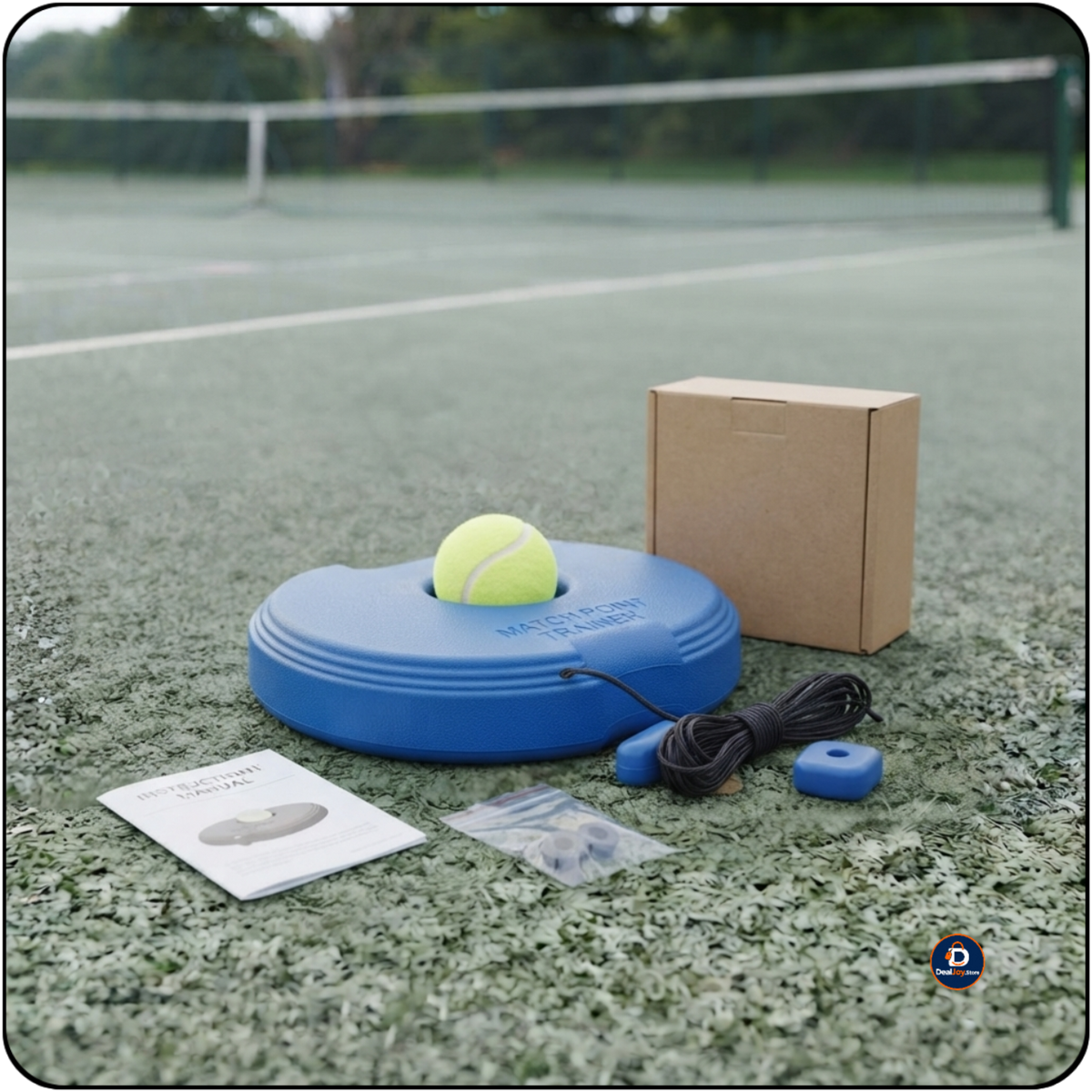 🎾 Tennis Ball Practice Trainer – Ghar Par Aur Bina Partner Tennis Practice Karne Ke Liye