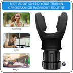 Waterproof Mouthpiece Breathing Trainer – Ghar Par Breathing Exercise Karne Ke Liye