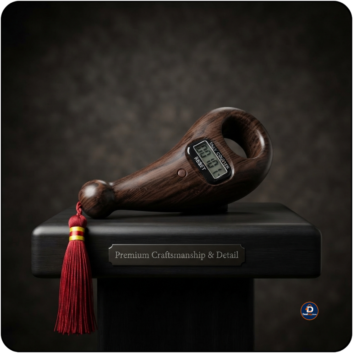Digital Wooden Hand Tally Counter – Mantra Jaap Aur Rozana Ginti Karne Ke Liye
