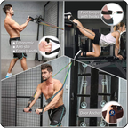 11 Pcs Resistance Band Set For Men & Women