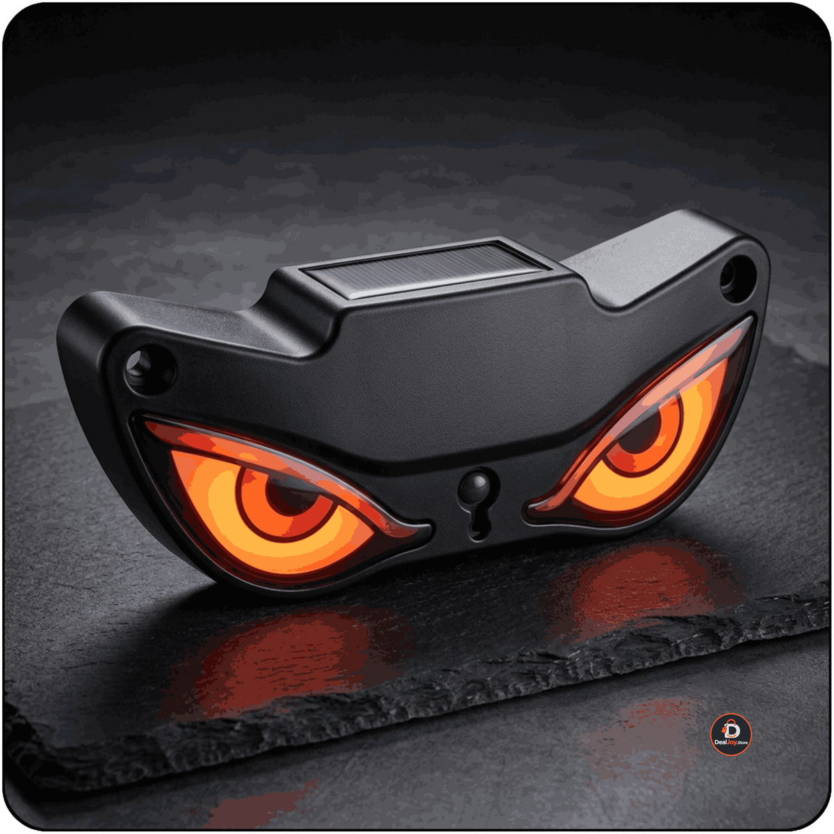 Solar Powered Devils Eyes LED Car Light