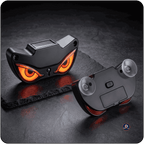 Solar Powered Devils Eyes LED Car Light
