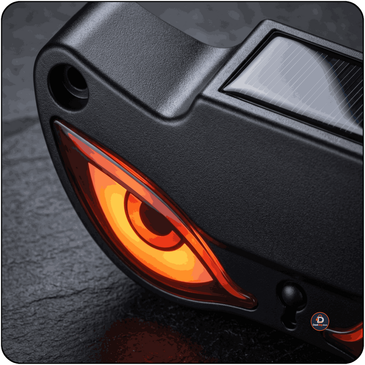 Solar Powered Devils Eyes LED Car Light