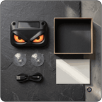 Solar Powered Devils Eyes LED Car Light