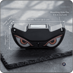 Solar Powered Devils Eyes LED Car Light