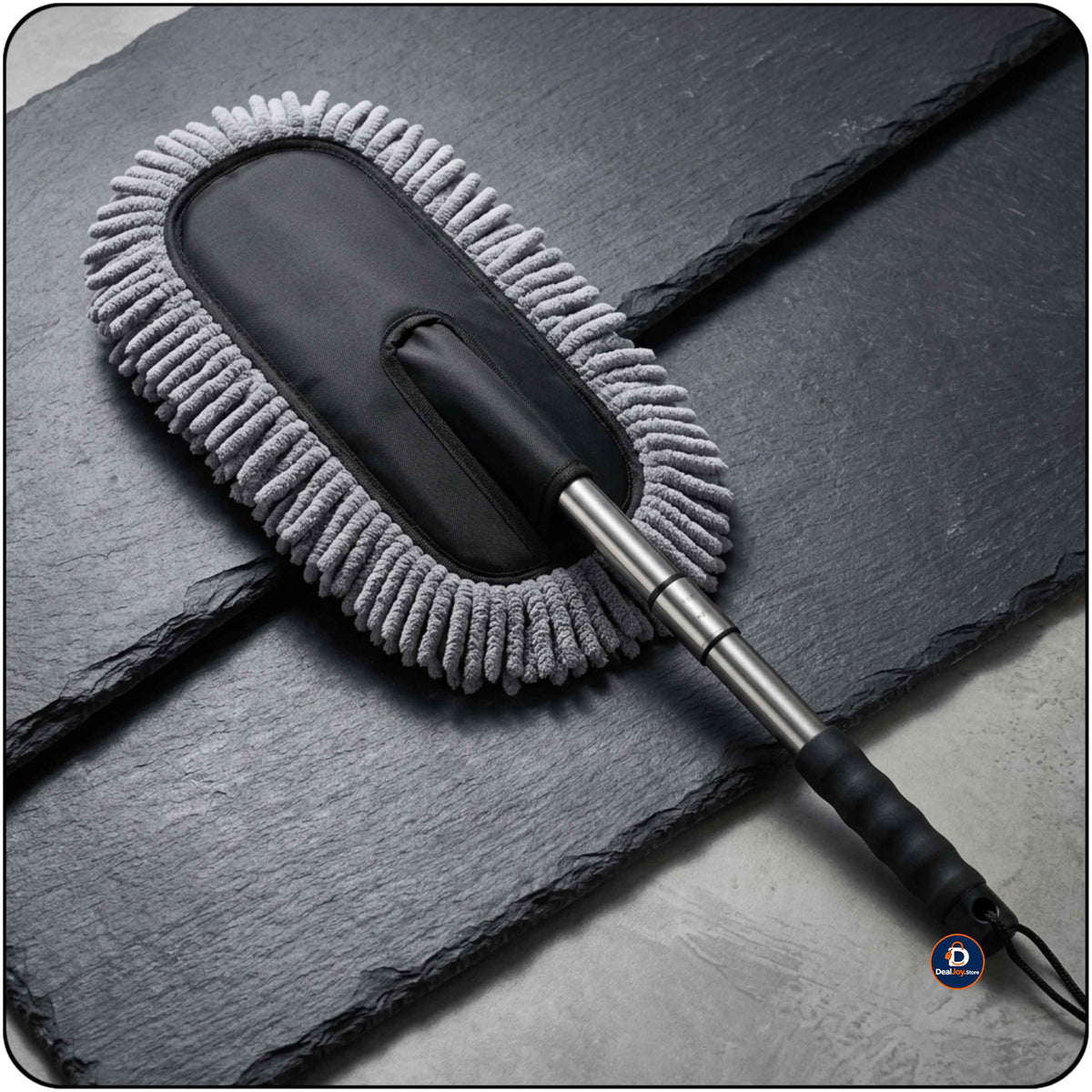 Microfiber Cleaning Duster with Handle – Dust Cleaning Brush