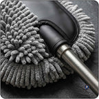 Microfiber Cleaning Duster with Handle – Dust Cleaning Brush