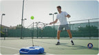 🎾 Tennis Ball Practice Trainer – Ghar Par Aur Bina Partner Tennis Practice Karne Ke Liye