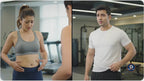 Gym, home workout aur fitness exercises ke dauran ise pehna ja sakta hai.for Men women